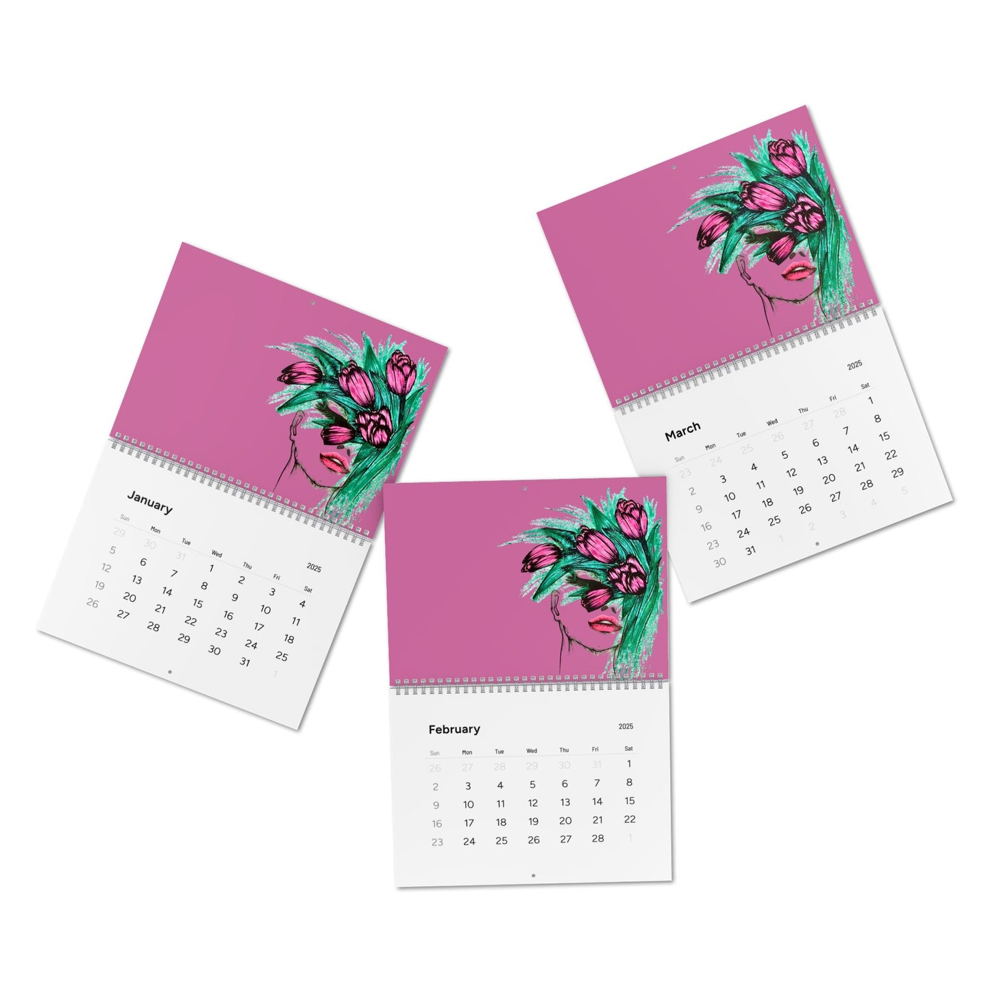 Standard Wall Calendar (2025)