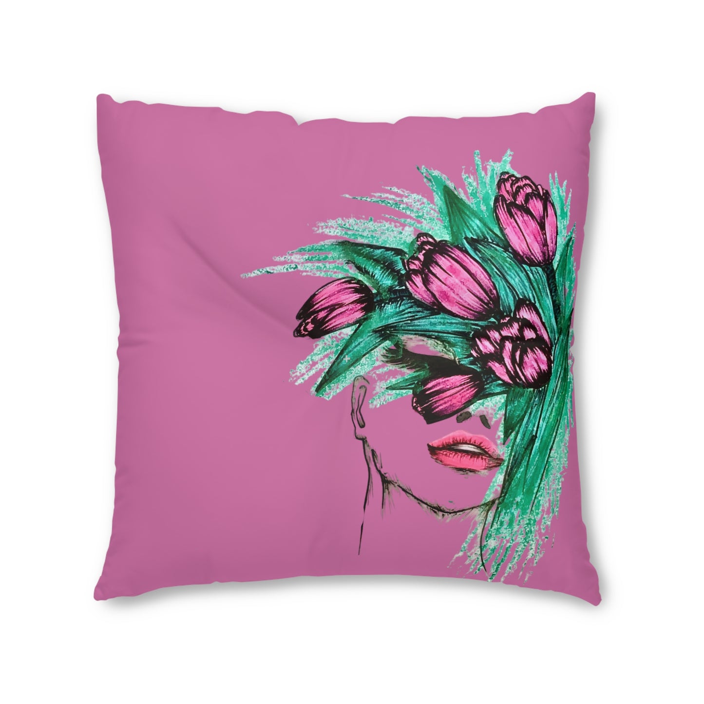 Tufted Floor Pillow, Square