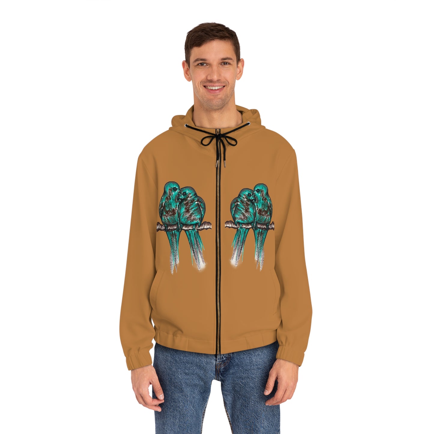 Men's Full-Zip Hoodie (AOP)