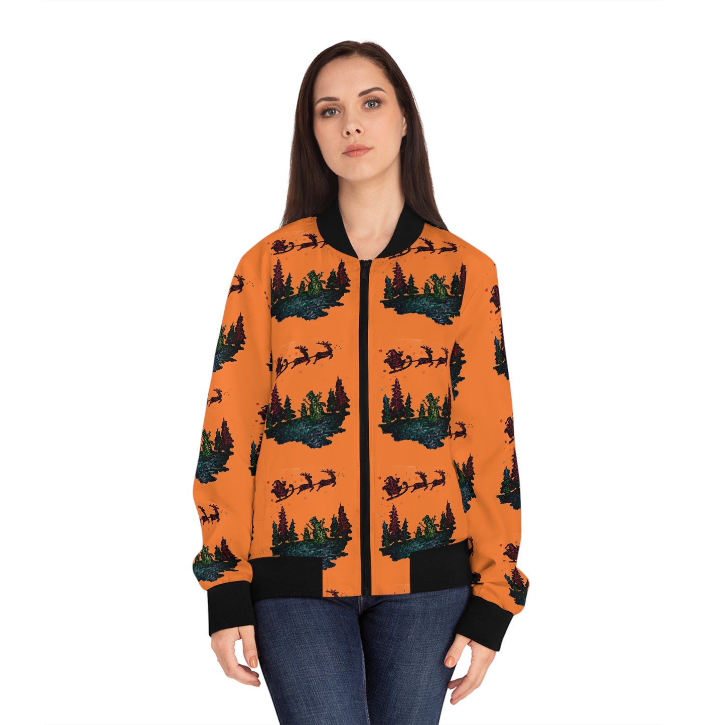 Women's Bomber Jacket (AOP)