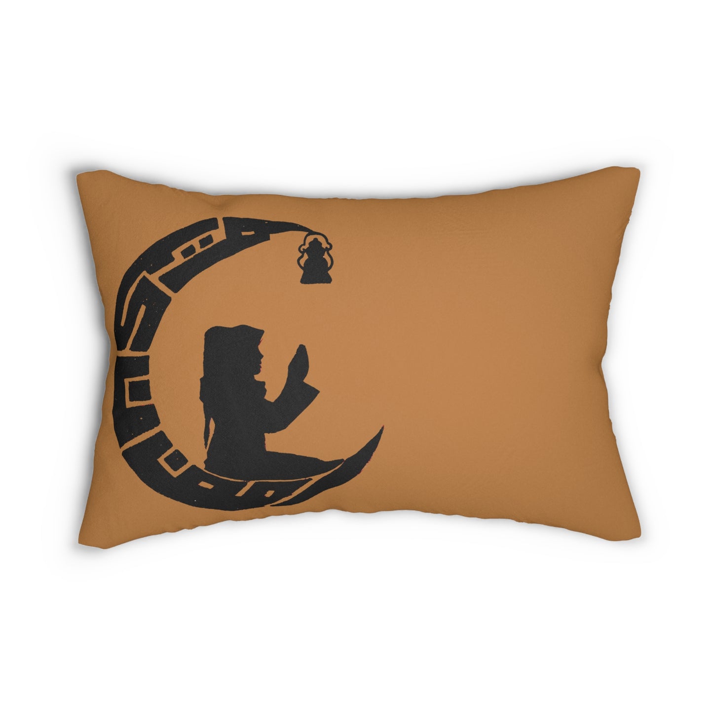 Spun Polyester Lumbar Pillow