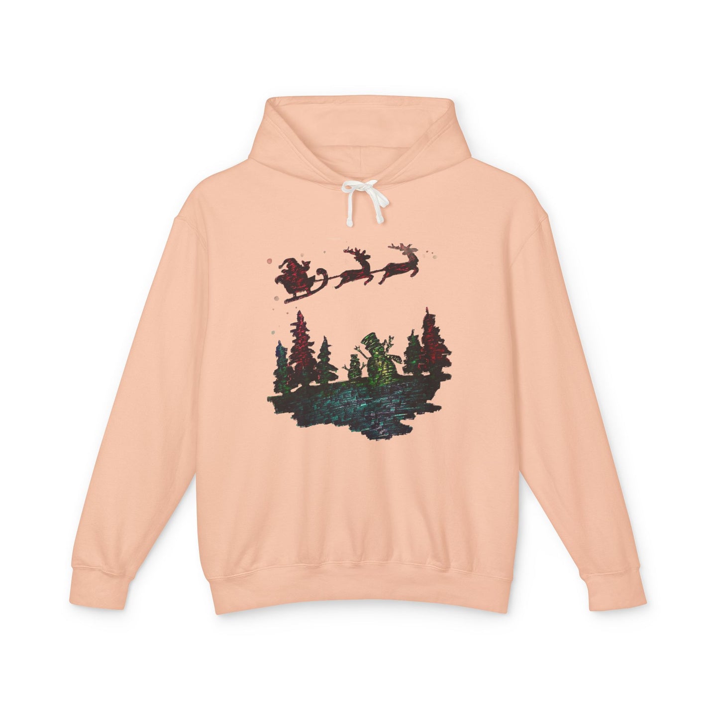 Unisex Lightweight Hooded Sweatshirt