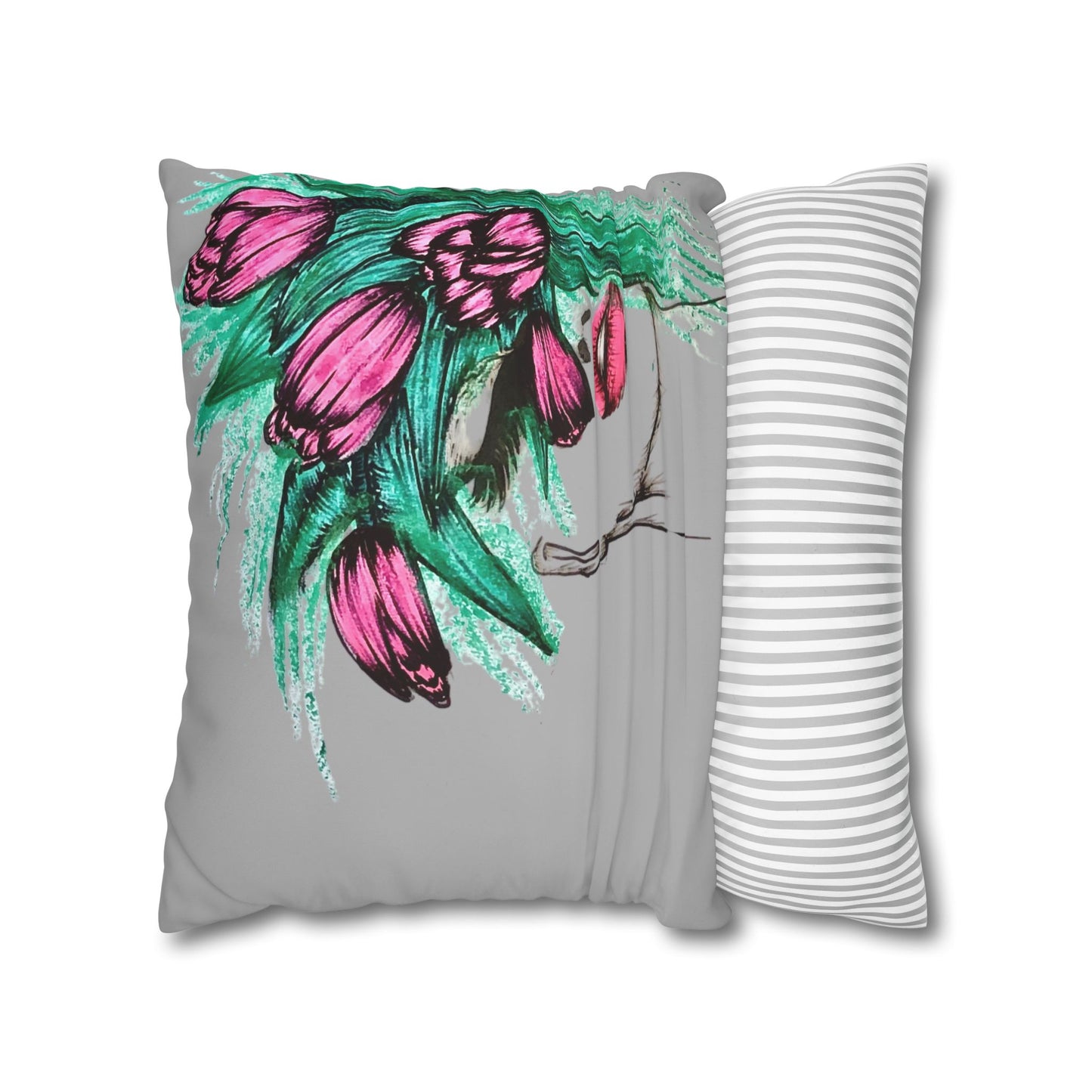 Square Poly Canvas Pillowcase