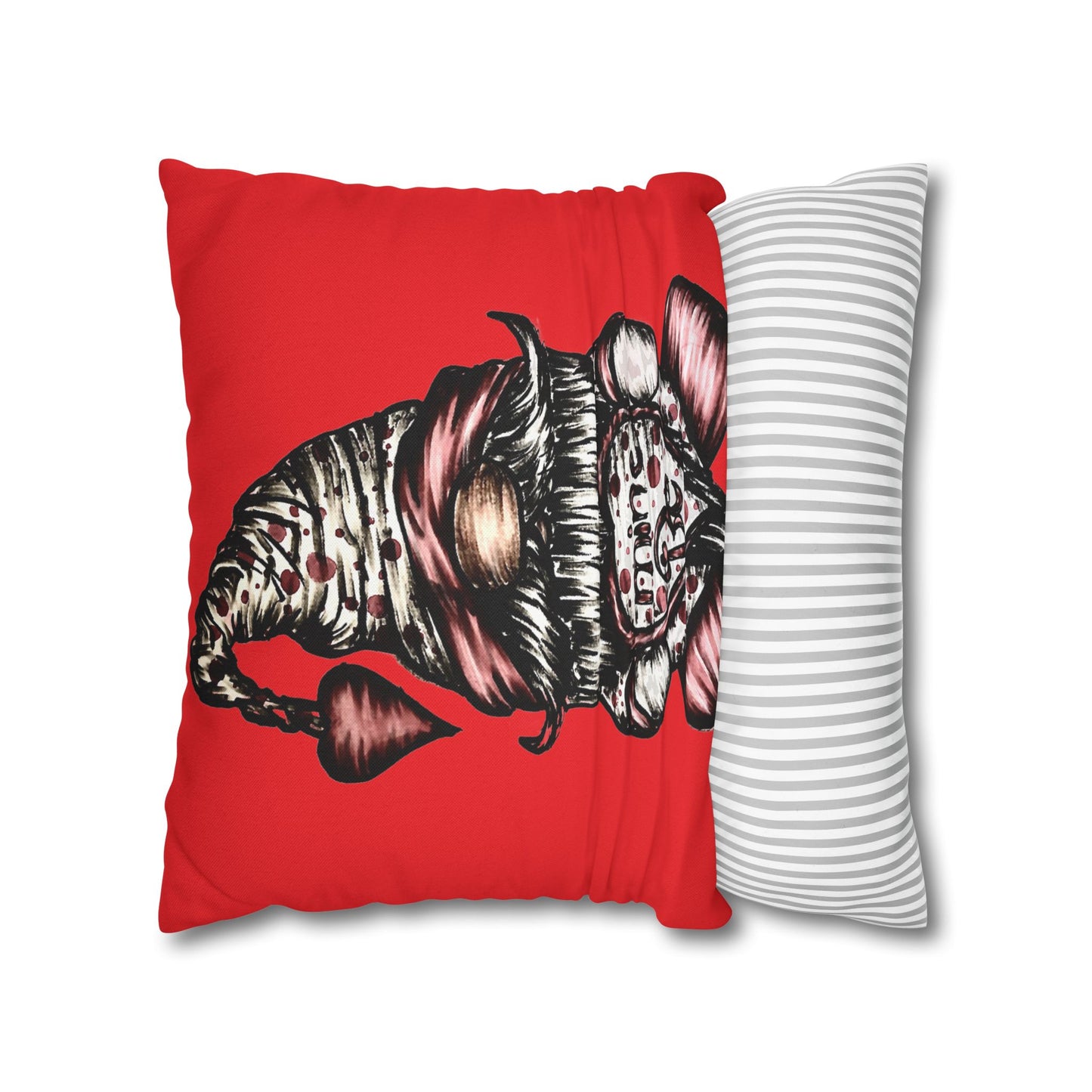 Spun Polyester Square Pillowcase