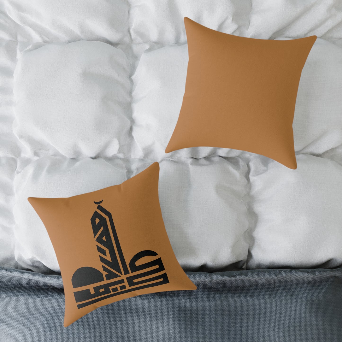 Square Poly Canvas Pillow