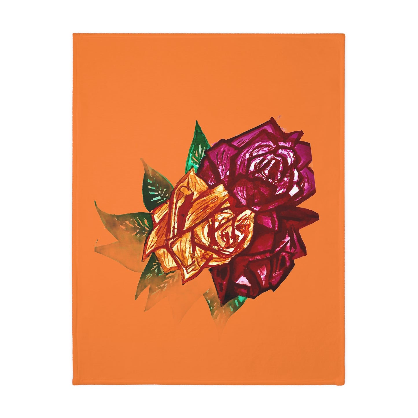 Velveteen Microfiber Blanket (Two-sided print)