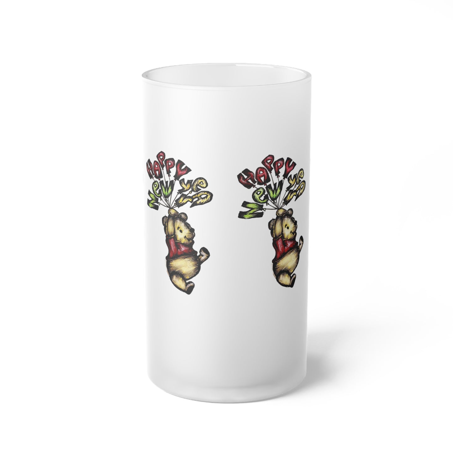 Frosted Glass Beer Mug