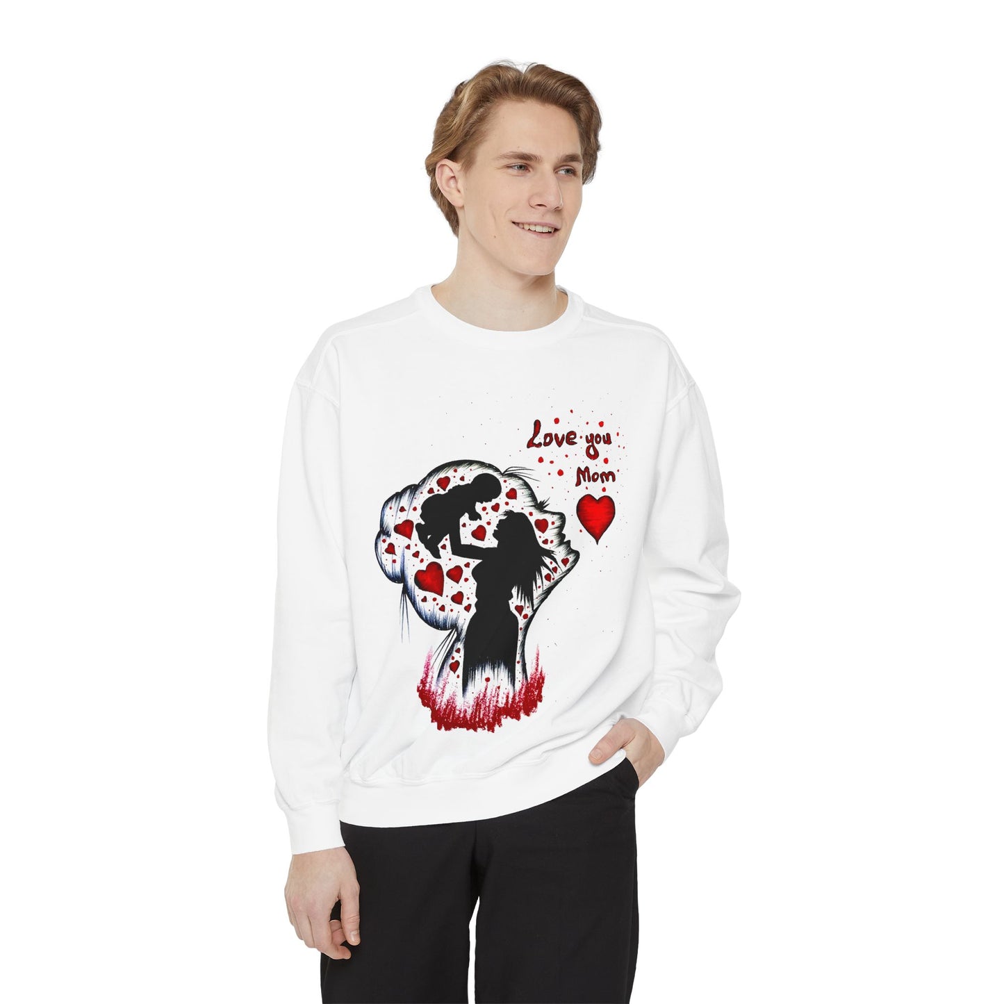Unisex Garment-Dyed Sweatshirt