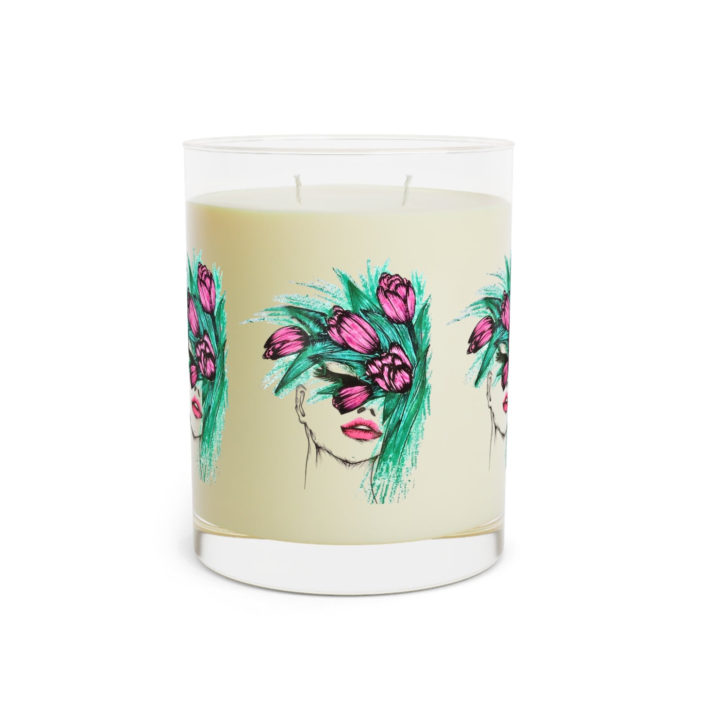 Scented Candle - Full Glass, 11oz