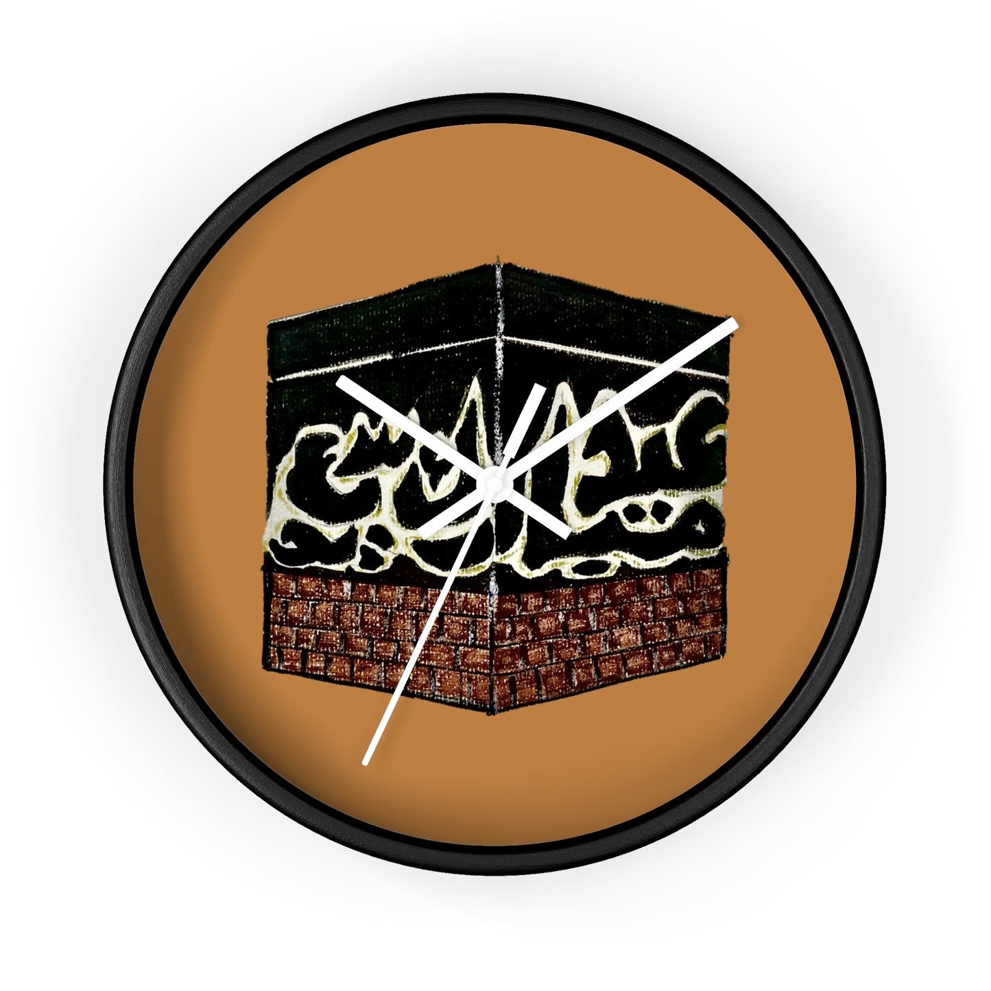 Islamic Keep Time Wall Clock - Unique Kaaba Design for Home Decor