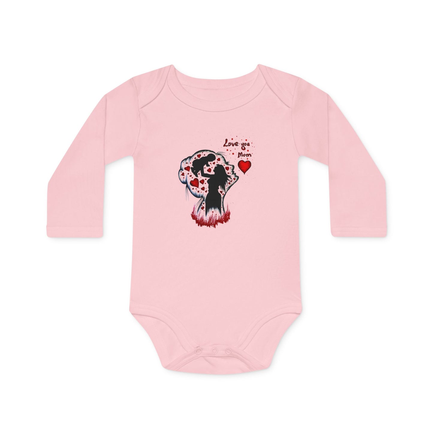 Baby Long-Sleeve Organic Bodysuit
