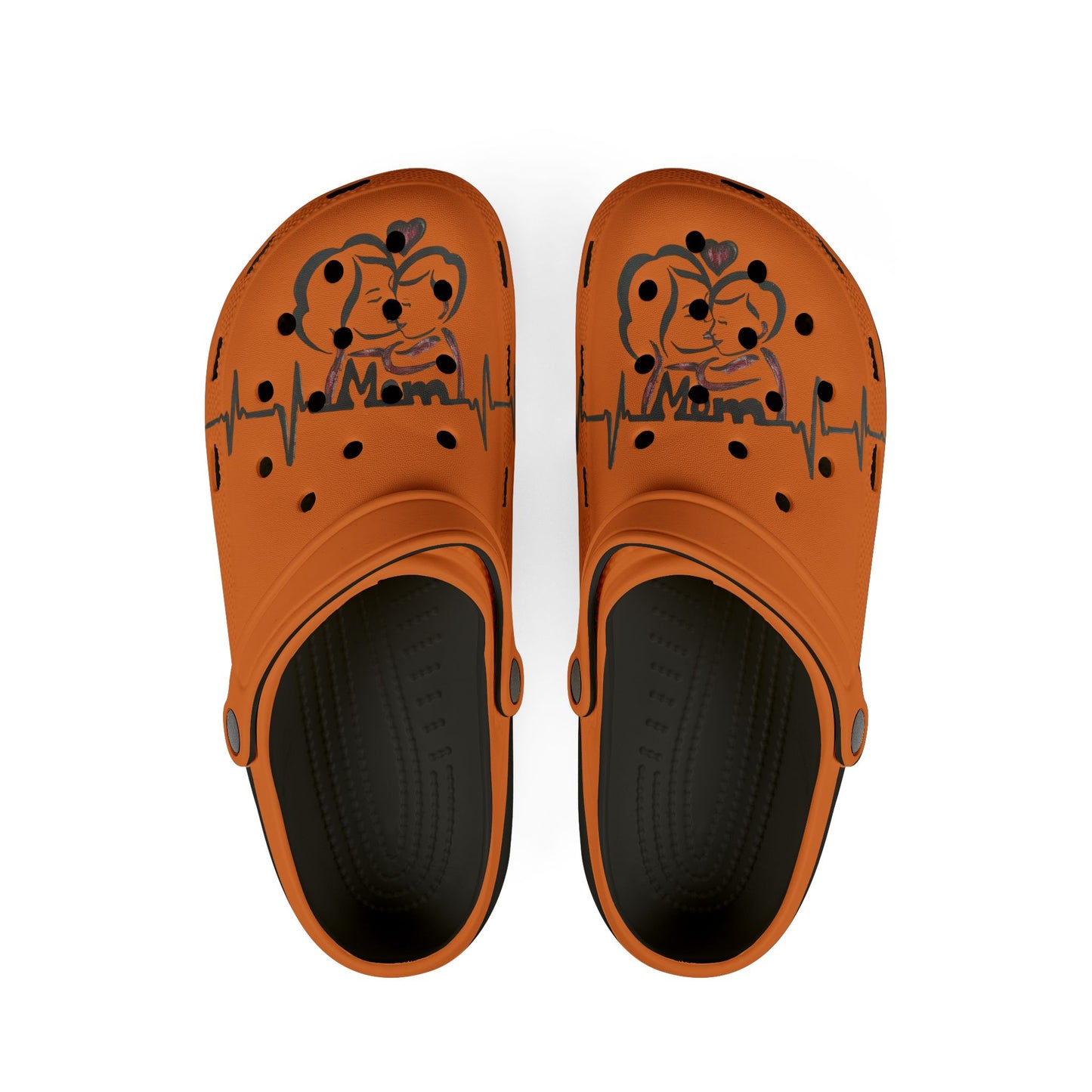 Playful AOP EVA Foam Rubber Shoes for Fun and Comfort - Ideal for Kids, Moms, Summer Wear, Unique Gifts