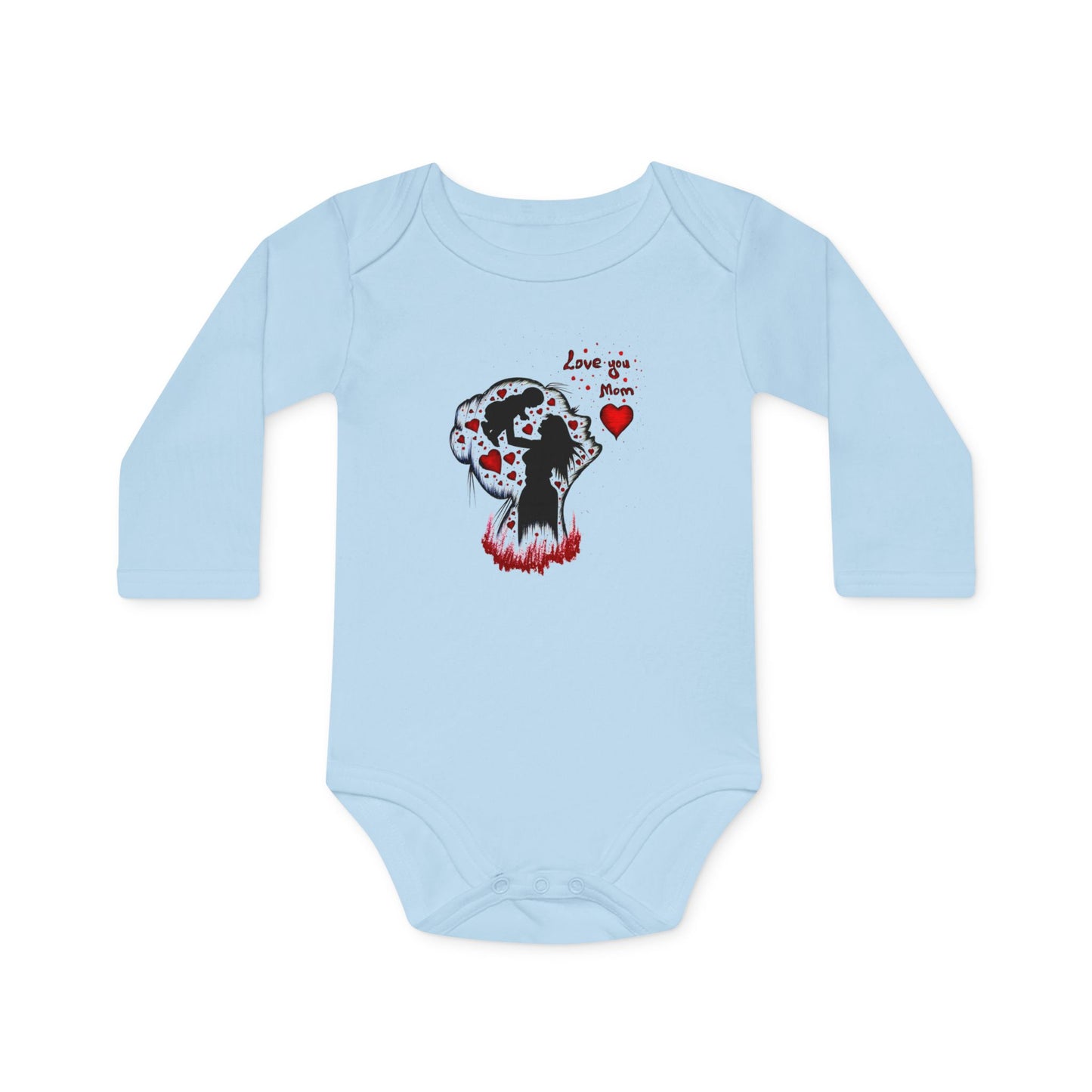 Baby Long-Sleeve Organic Bodysuit