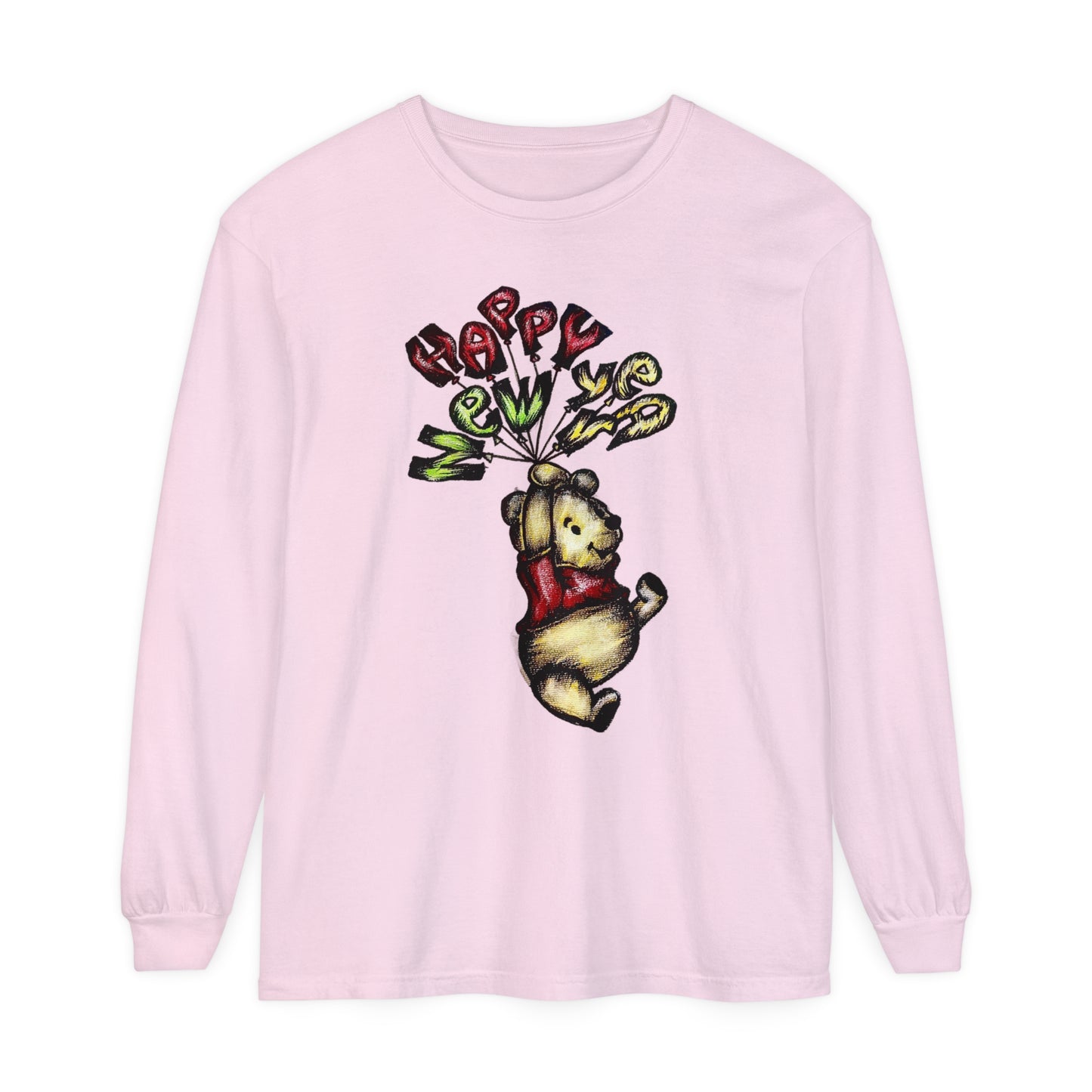 Unisex Garment-dyed Long Sleeve T-Shirt
