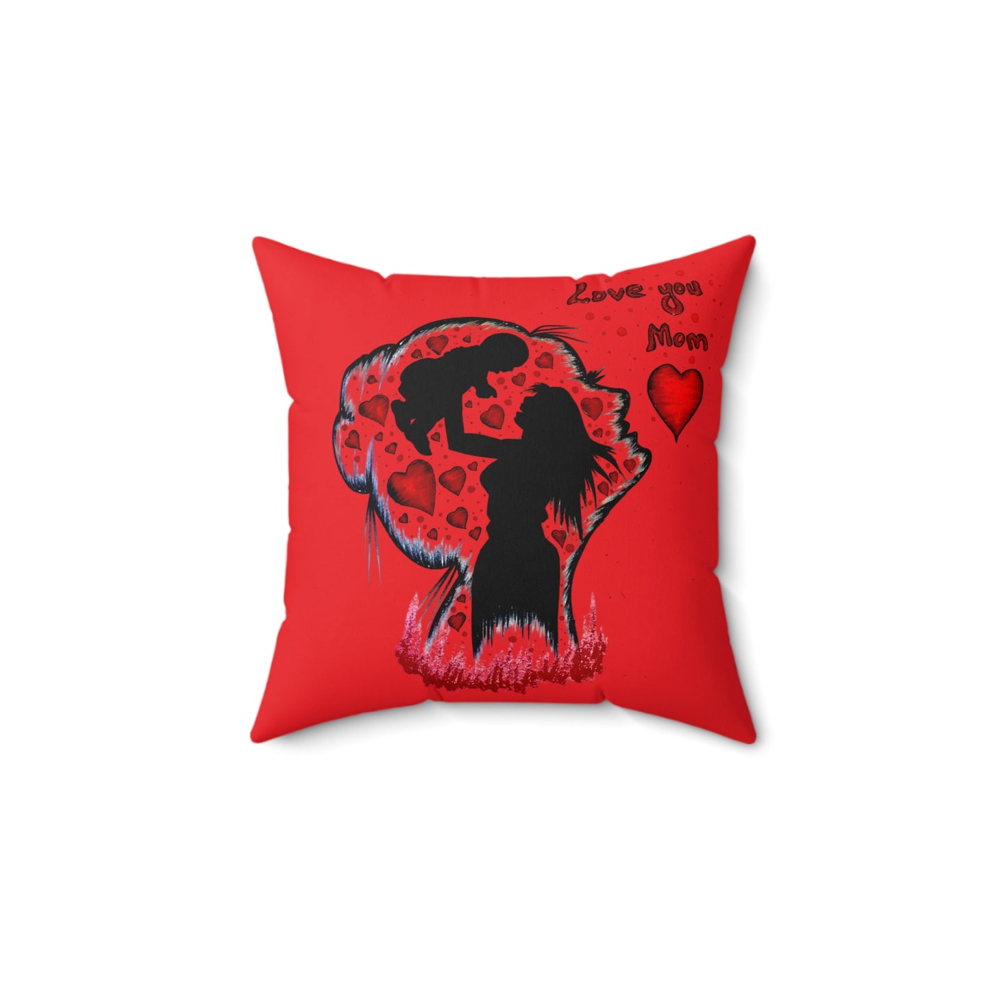 Spun Polyester Square Pillow