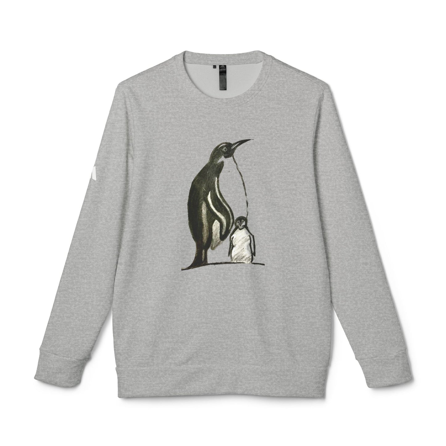 adidas® Unisex Fleece Crewneck Sweatshirt