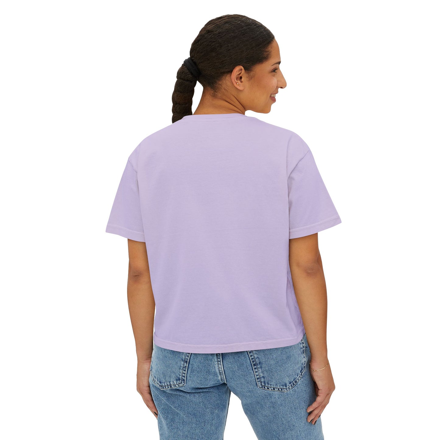 Mom Heartbeat Boxy Tee, Gift for Mom, Mother's Day Shirt, Family Love Tee, Cute Casual Wear, Heartbeat Graphic Top