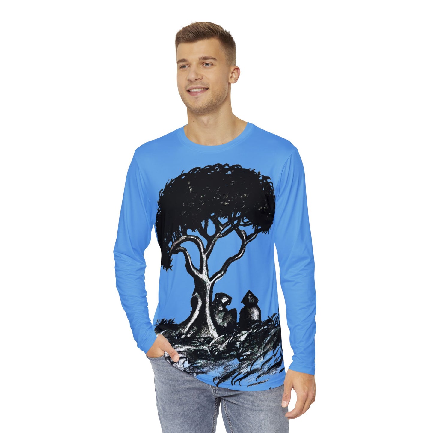 Men's Long Sleeve Shirt (AOP)