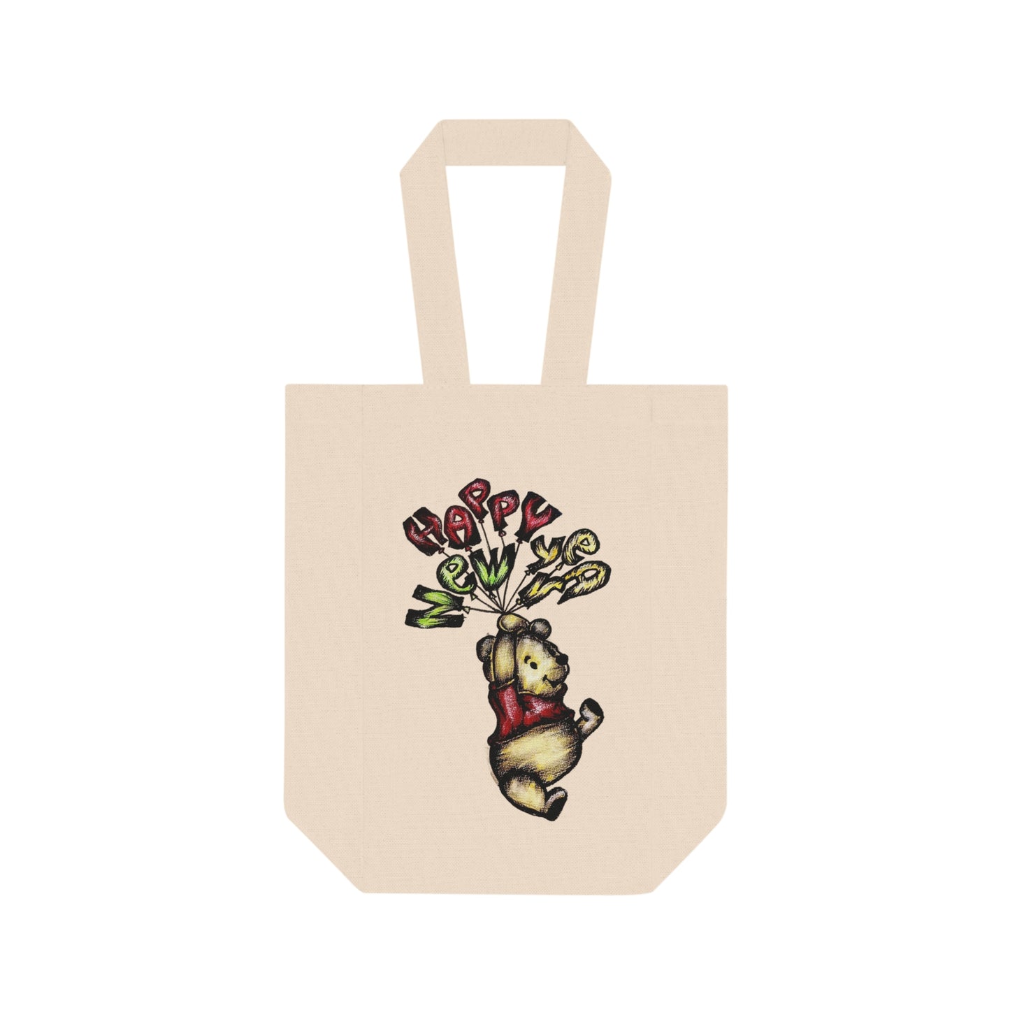 Double Wine Tote Bag