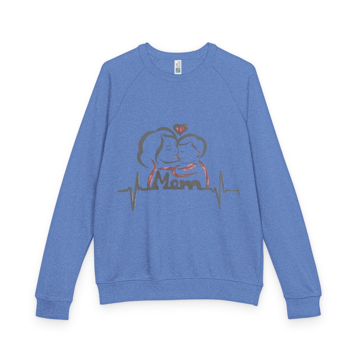 Heartfelt Mama Crewneck Sweatshirt | Cozy Unisex Apparel, Perfect Gift for Moms, Mother's Day, Birthday, Family Gatherings