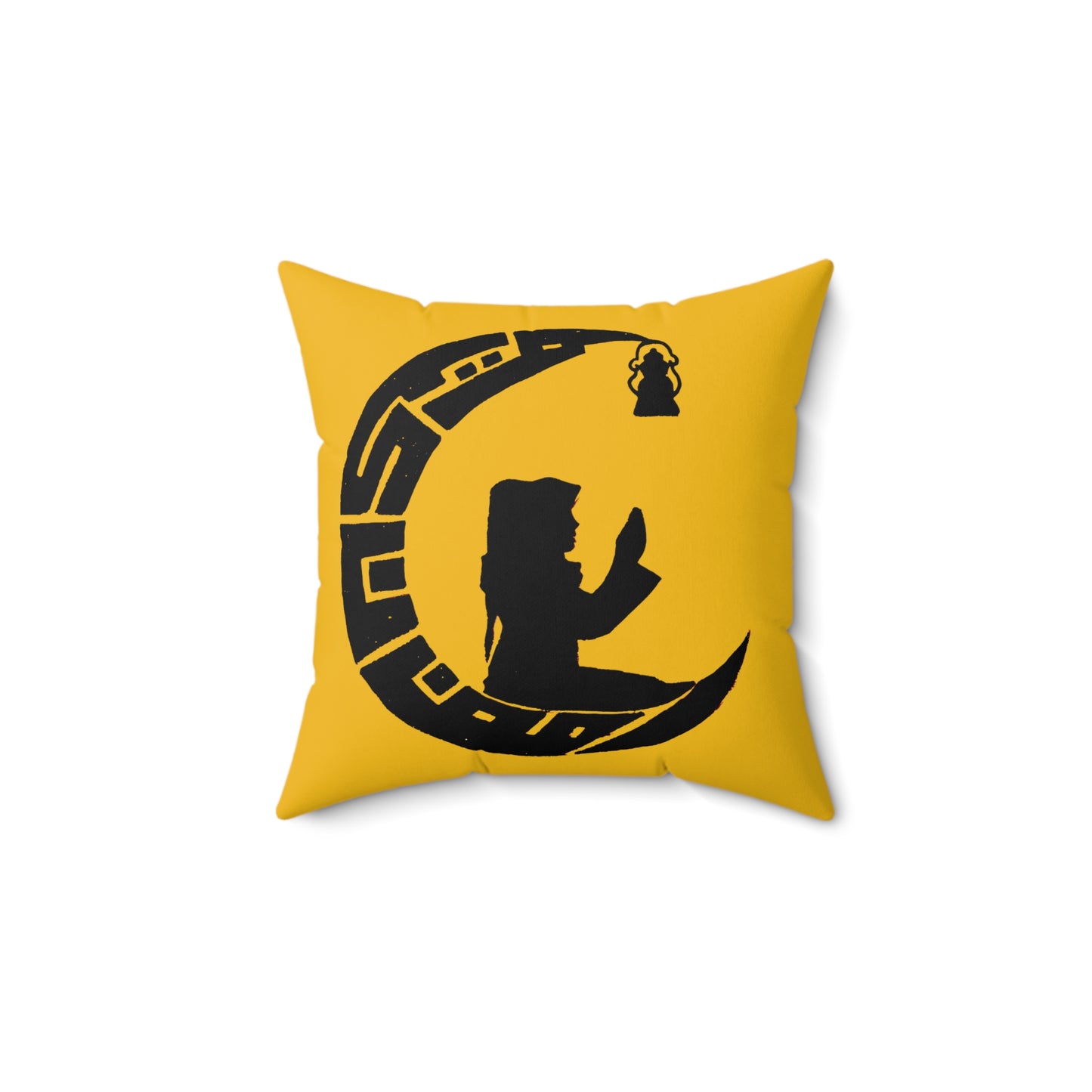 Faux Suede Square Pillow