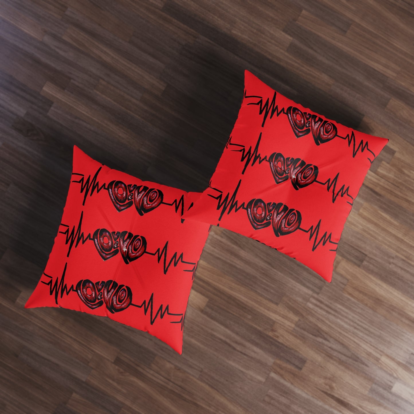 Tufted Floor Pillow, Square