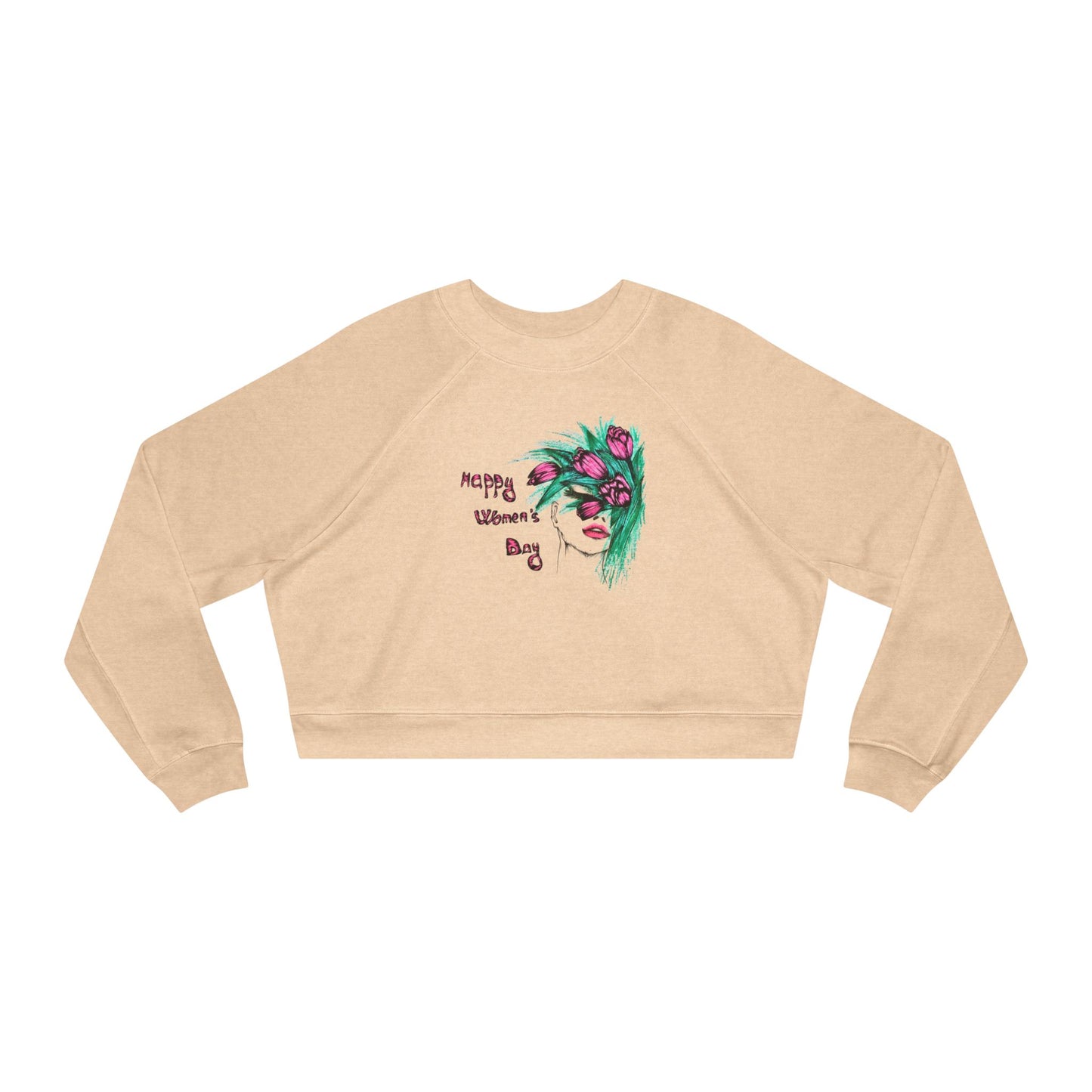 Women's Cropped Fleece Pullover