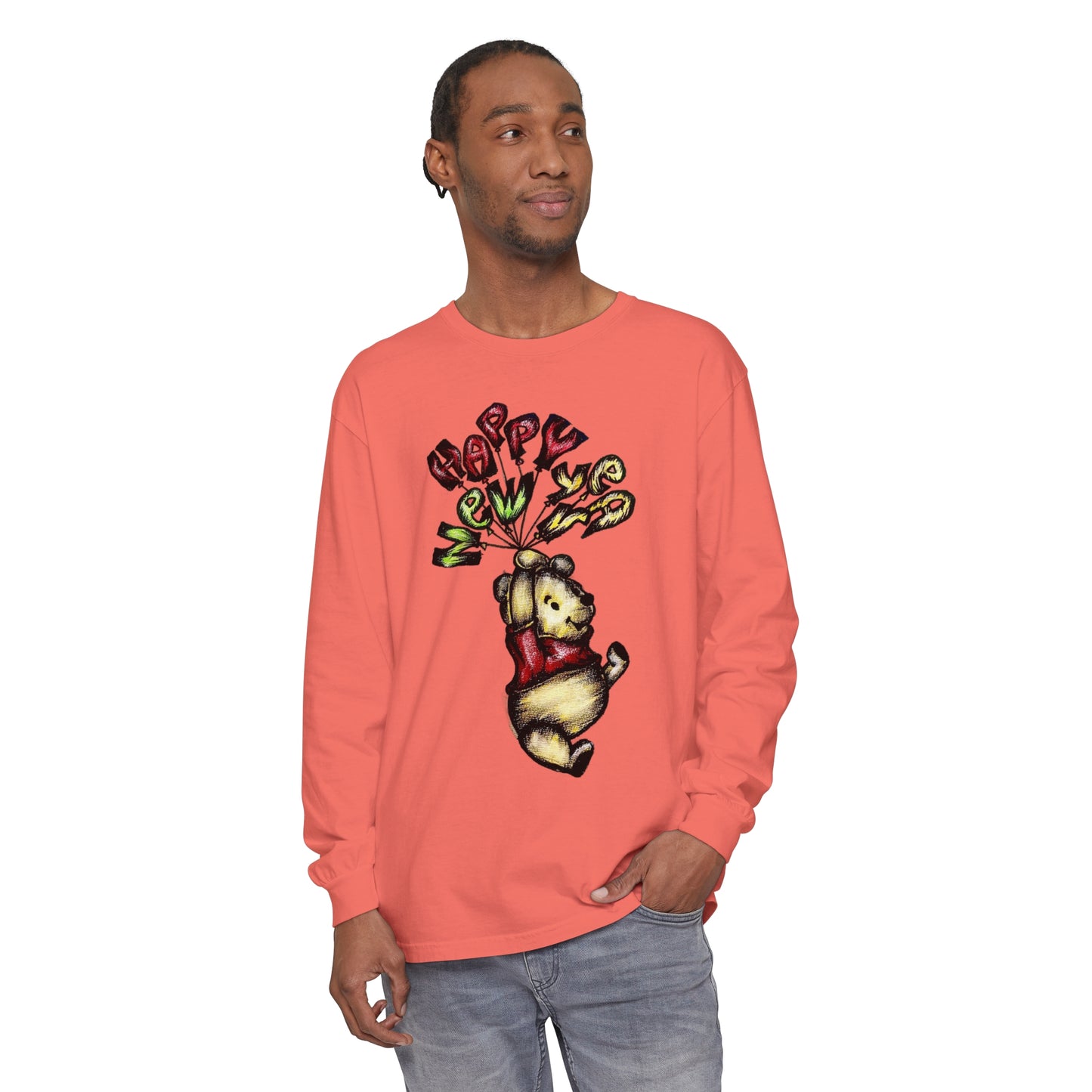 Unisex Garment-dyed Long Sleeve T-Shirt