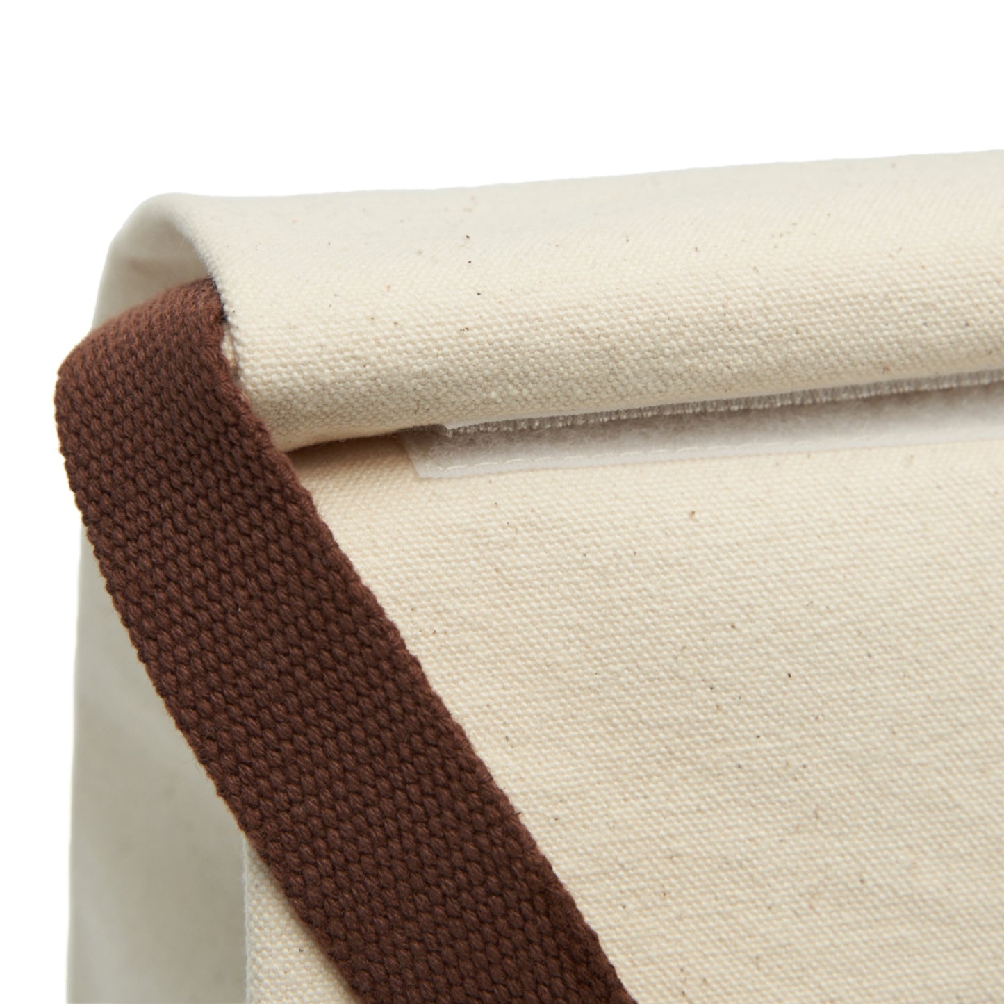 Canvas Lunch Bag — Botanical Bee Hive Design with Strap