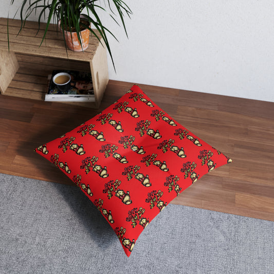 Tufted Floor Pillow, Square
