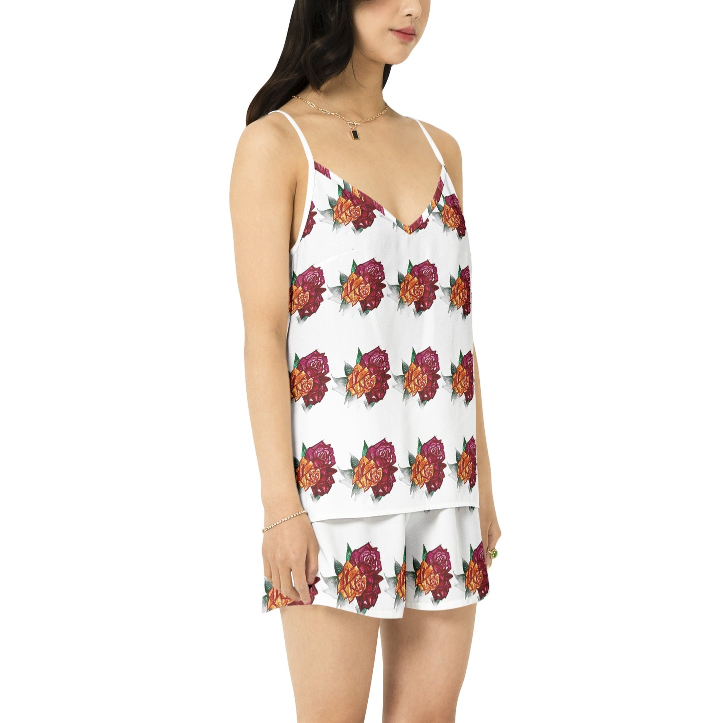 Cami Top and Short Pajama Set
