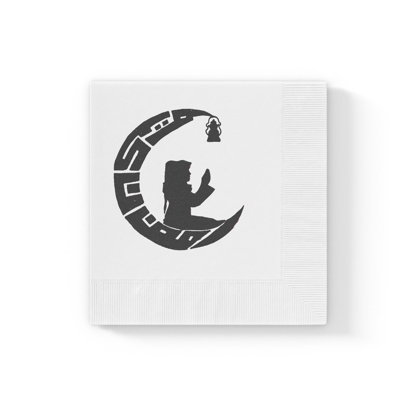 White Coined Napkins