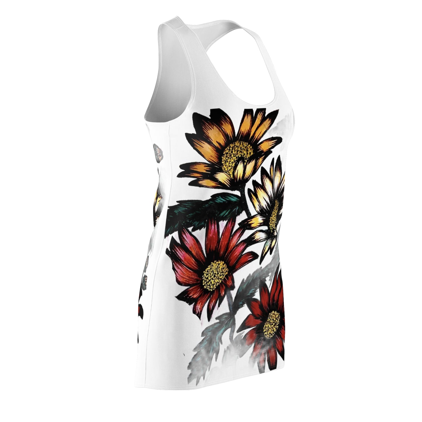 Women's Cut & Sew Racerback Dress (AOP)