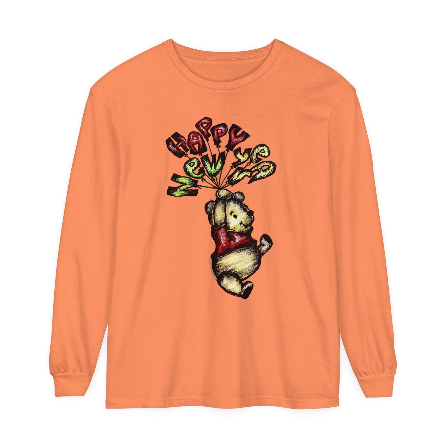 Unisex Garment-dyed Long Sleeve T-Shirt