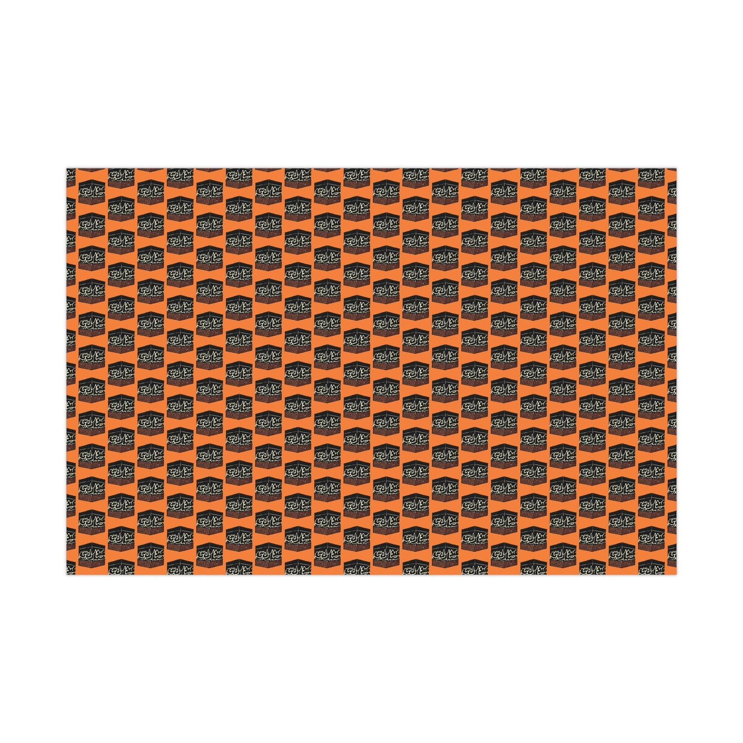 Halloween Gift Wrap Papers with Spooky Pattern