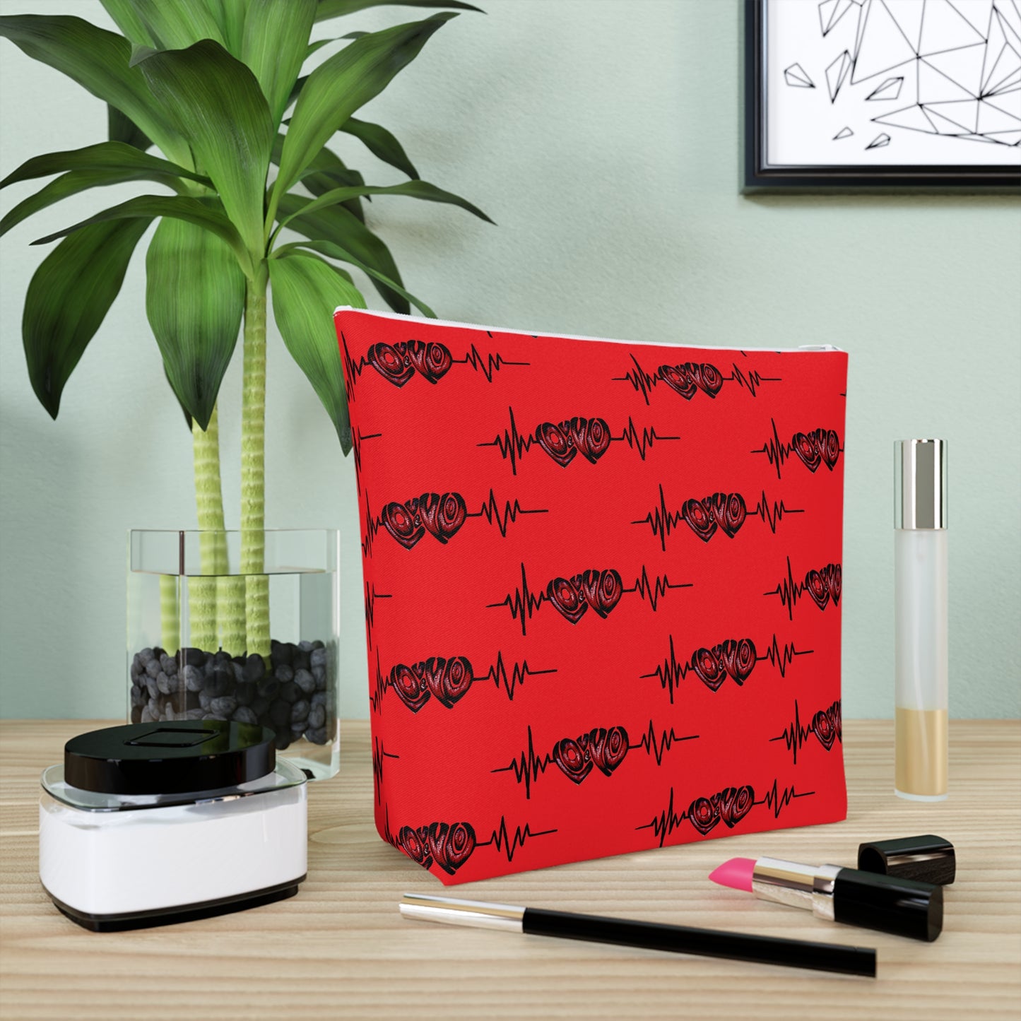 Cotton Cosmetic Bag
