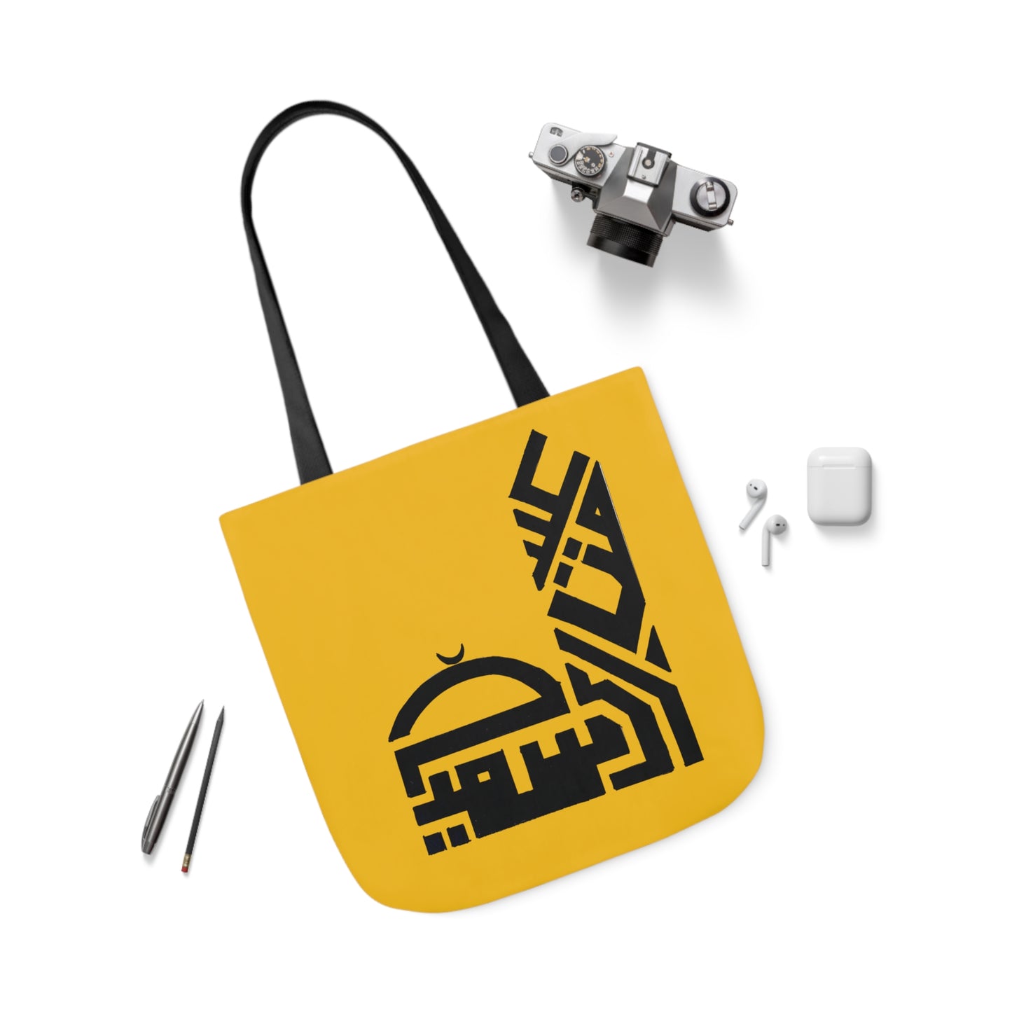 Canvas Tote Bag, 5-Color Straps