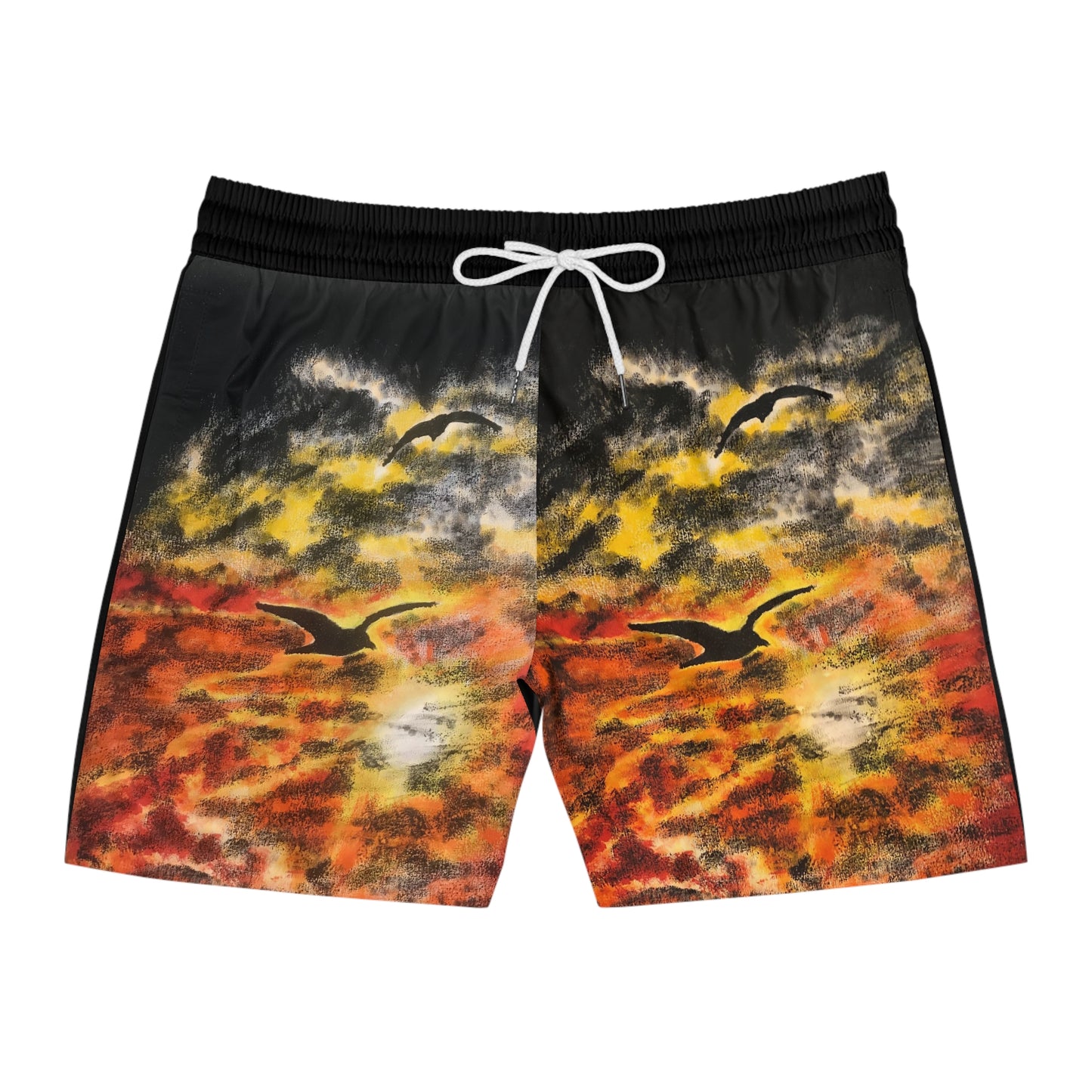Men's Mid-Length Swim Shorts (AOP)