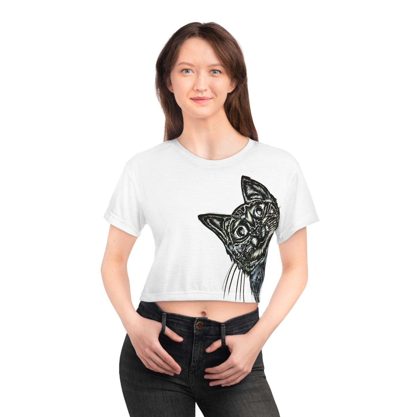 Crop Tee (AOP)