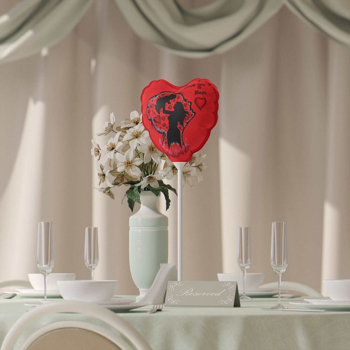 Balloons (Round and Heart-shaped), 6"