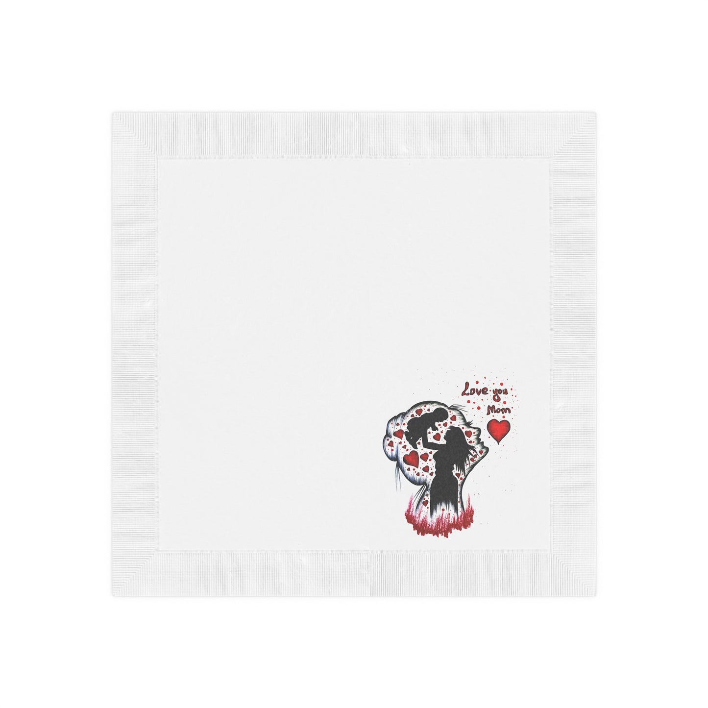 White Coined Napkins
