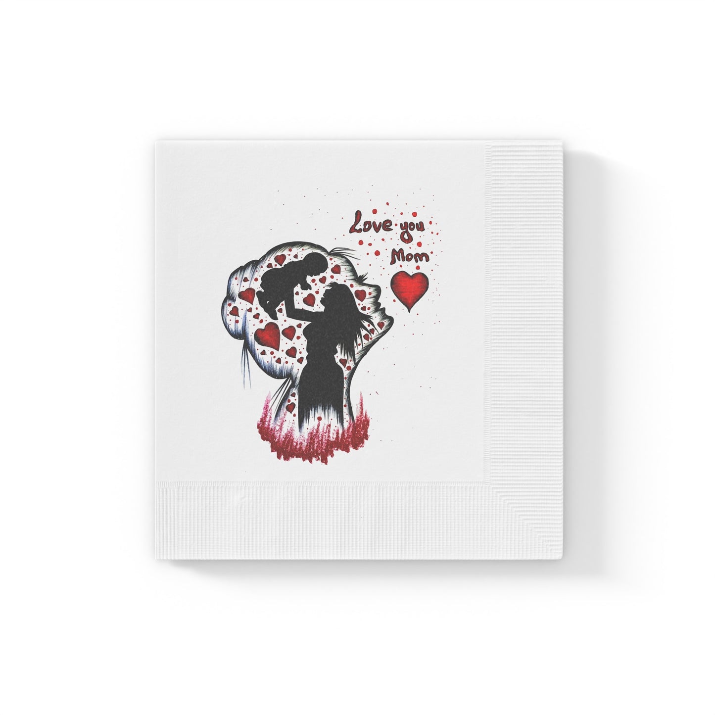 White Coined Napkins