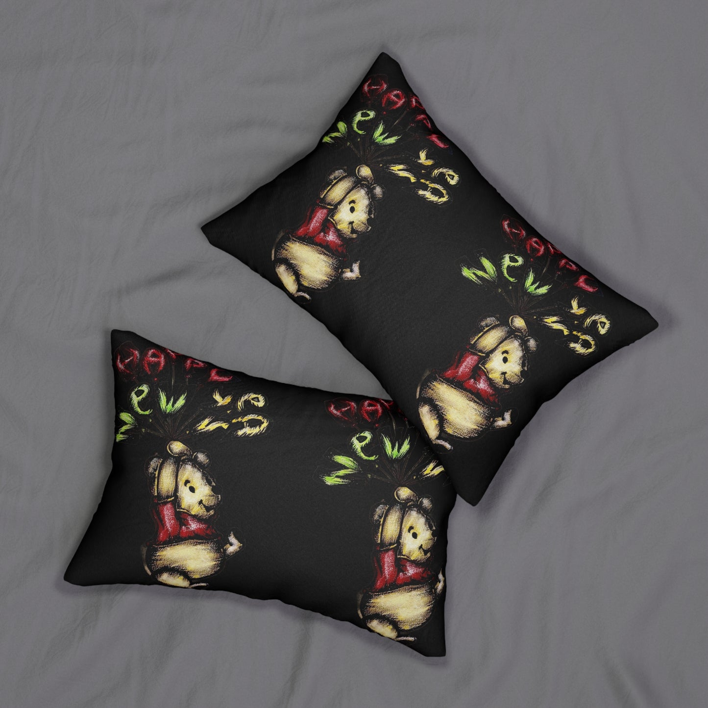 Spun Polyester Lumbar Pillow