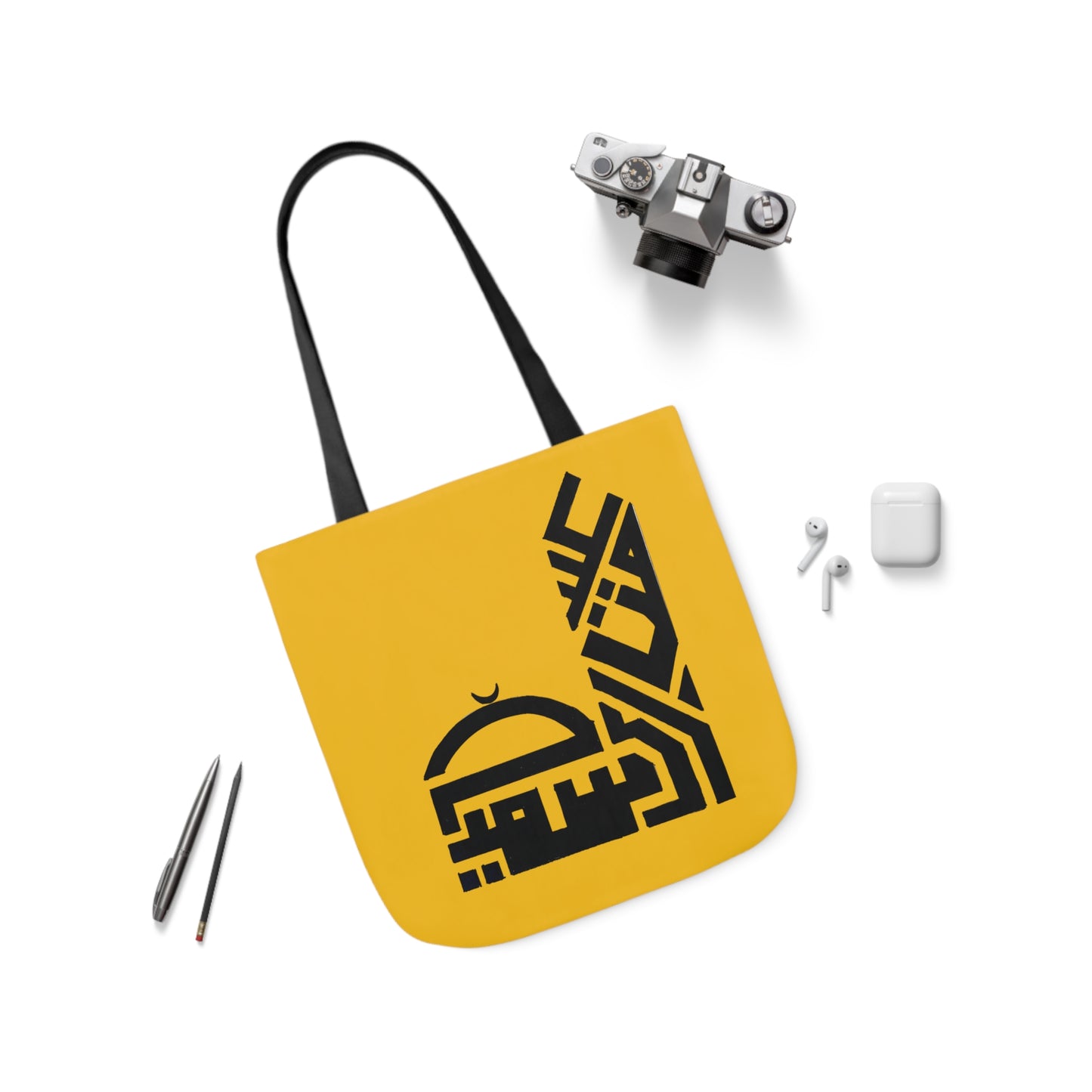 Canvas Tote Bag, 5-Color Straps
