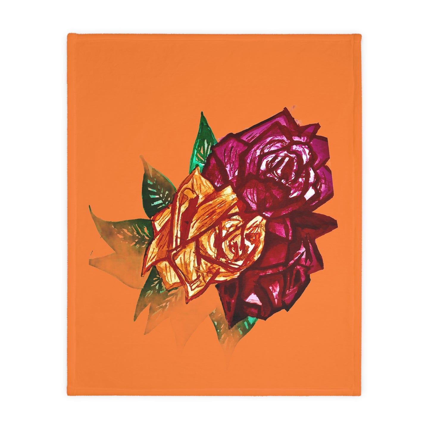 Velveteen Microfiber Blanket (Two-sided print)
