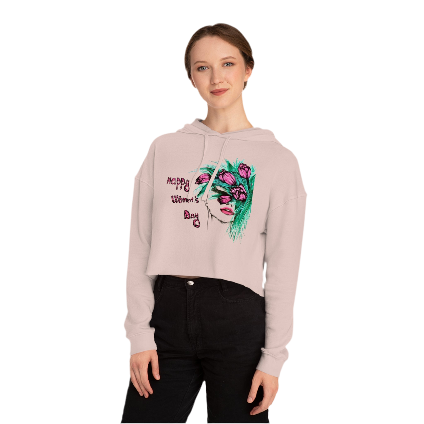 Women’s Cropped Hooded Sweatshirt