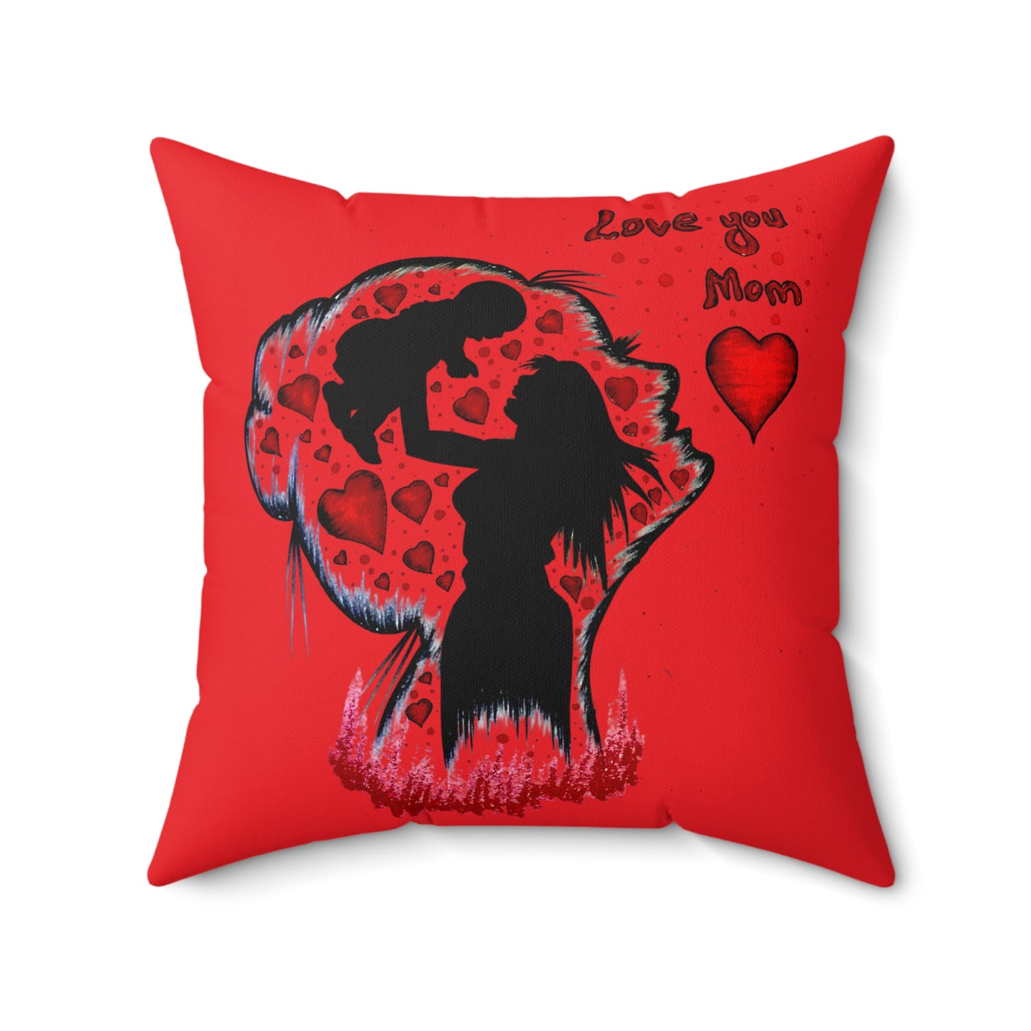 Spun Polyester Square Pillow