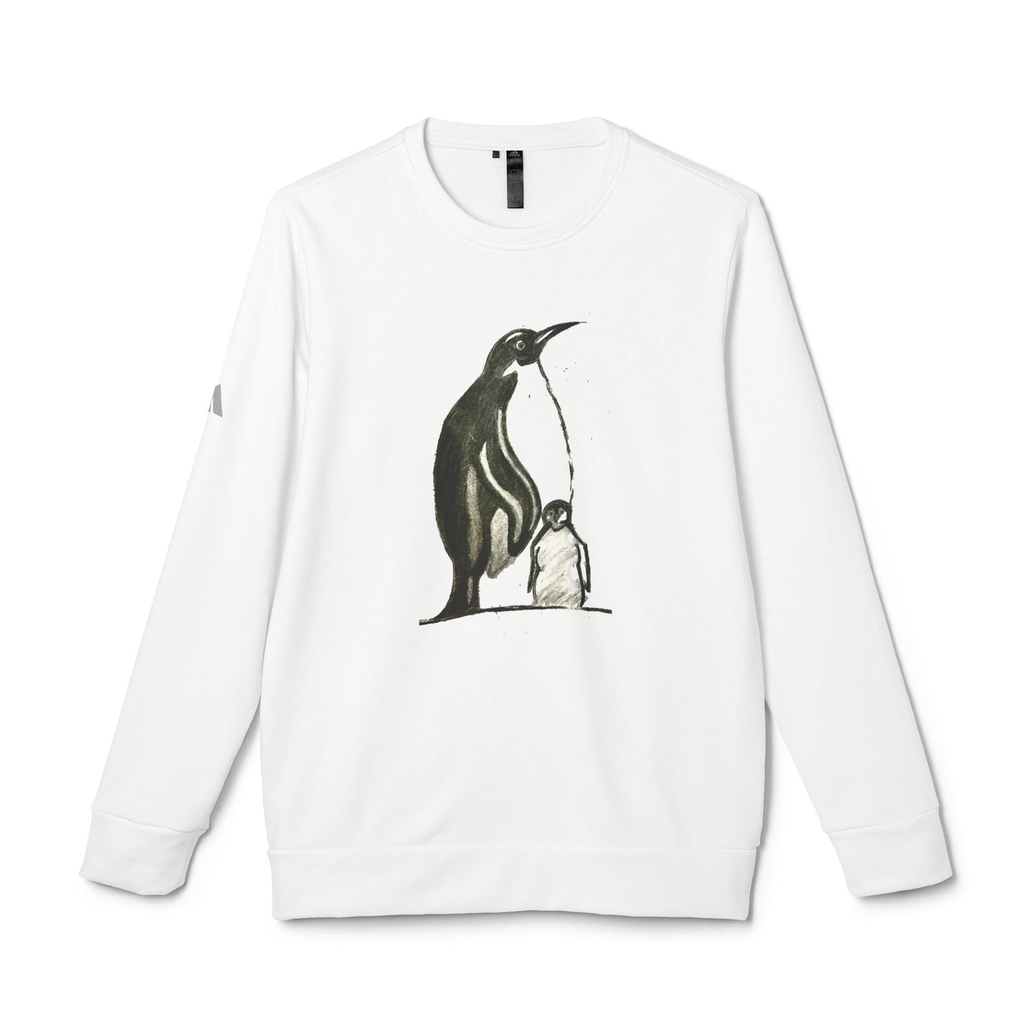 adidas® Unisex Fleece Crewneck Sweatshirt