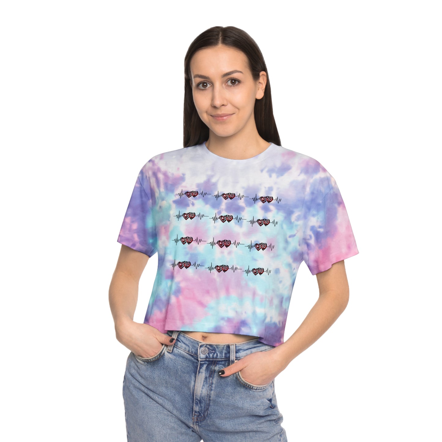 Women's Tie-Dye Crop Tee