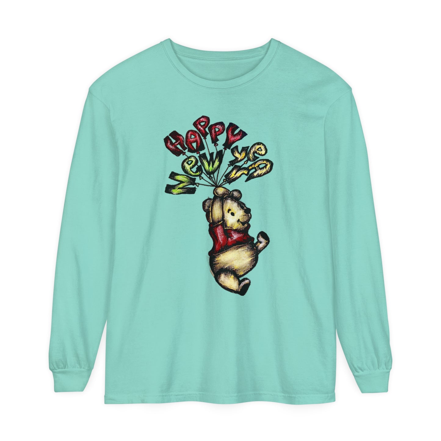 Unisex Garment-dyed Long Sleeve T-Shirt